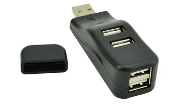 

500pcs USB converter USB2.0 hub 4 port feeder USB hub up to 480Mbps Transmission rate