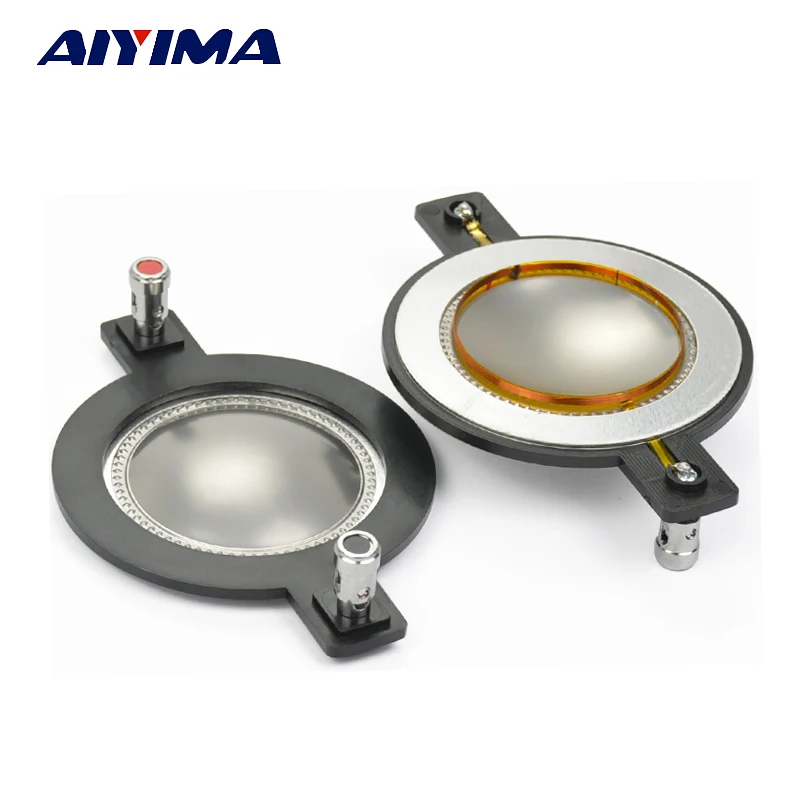 

AIYIMA 2Pcs 51 Core Portable Audio Tweeter Speaker Titanium Films Treble Voice Coil DIY Speakers Accessories