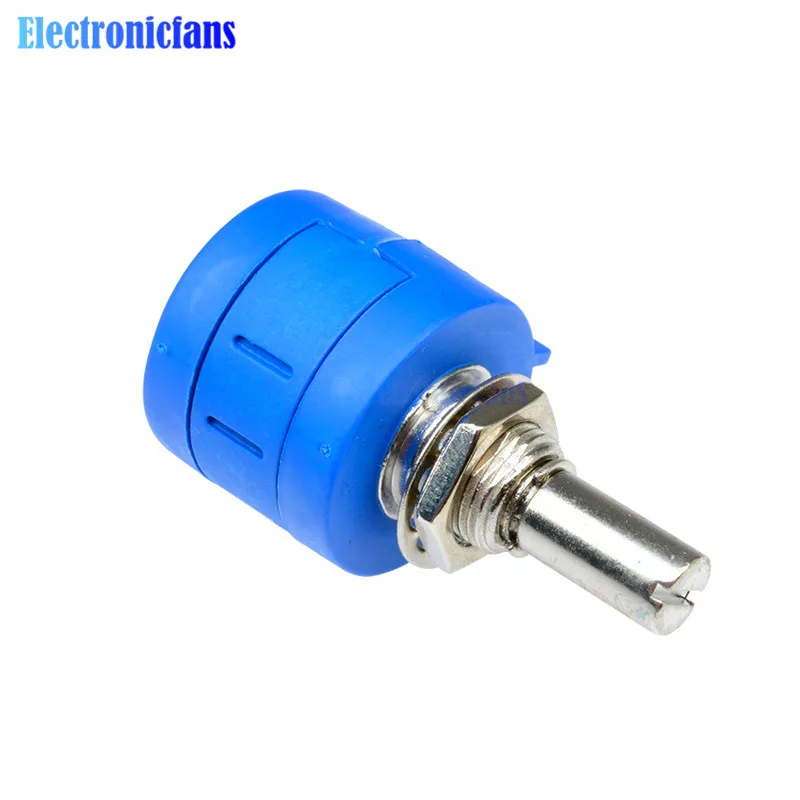 Поворотный проволочный прецизионный потенциометр 3590S 2 104L 100K Ohm 10 оборотов|rotary
