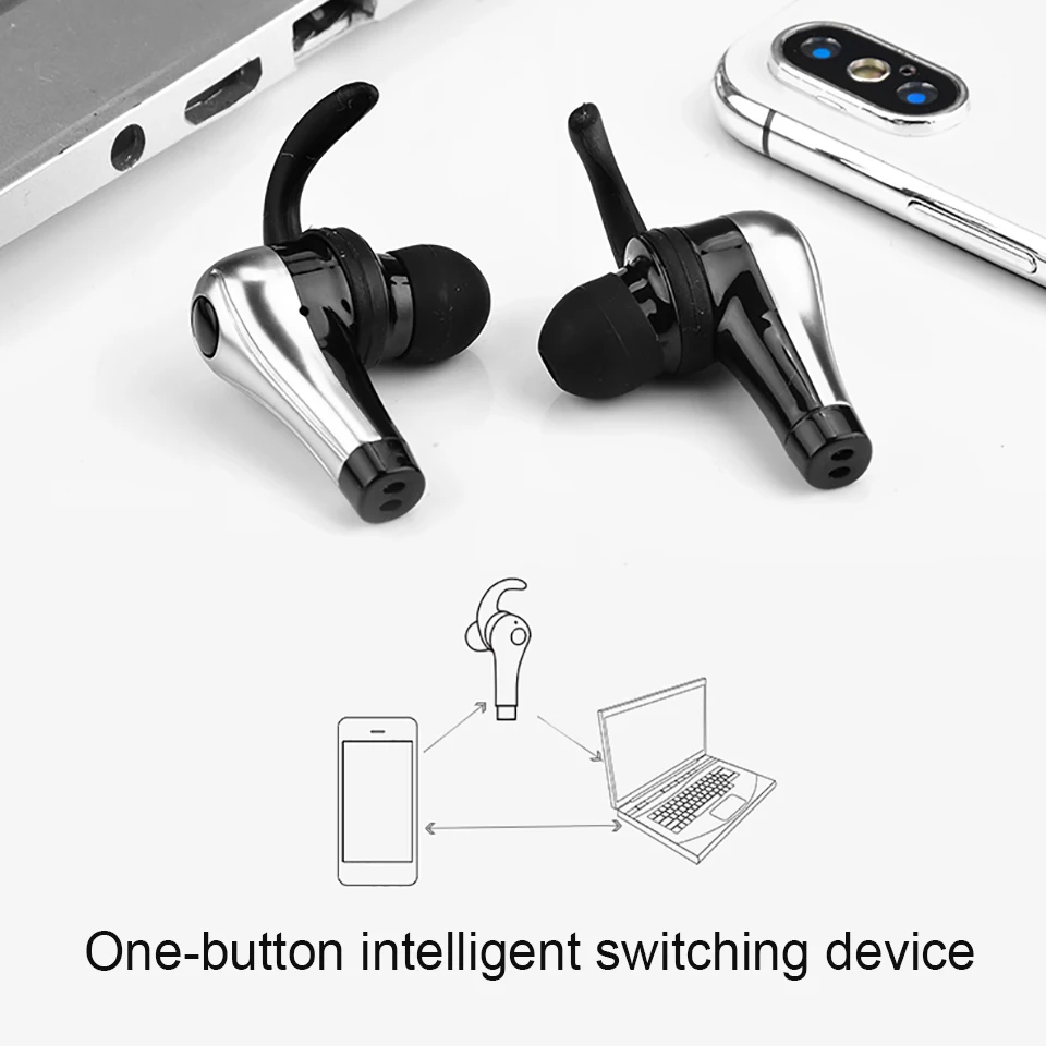 OASION TWS Bluetooth гарнитура Мини двойные наушники Bluetooth true беспроводной наушники с микрофоном беспроводные для телефона