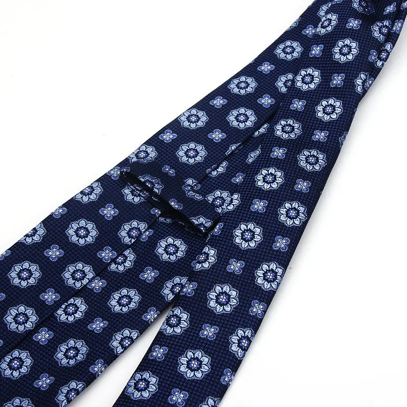 Шелковые галстуки для мужчин, модные классические жаккардовые галстуки в горошек для мужчин, галстуки в синюю морскую полоску, галстук для подарка, вечерние клетчатые галстук для костюма