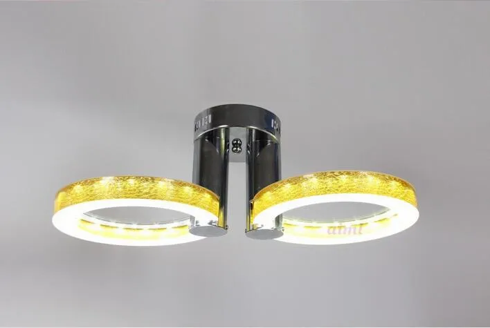 

LED Ceiling Lights Acrylic with 2 lights (Chrome Finish)