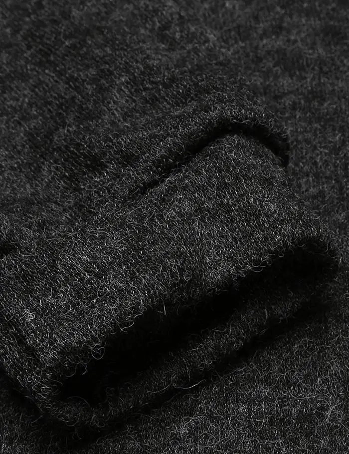 IN'VOLAND Женская толстовка с капюшоном размера плюс XL-4XL весна осень сплошной v-образный вырез карман повседневный пуловер вязаный свитер пальто большой размер