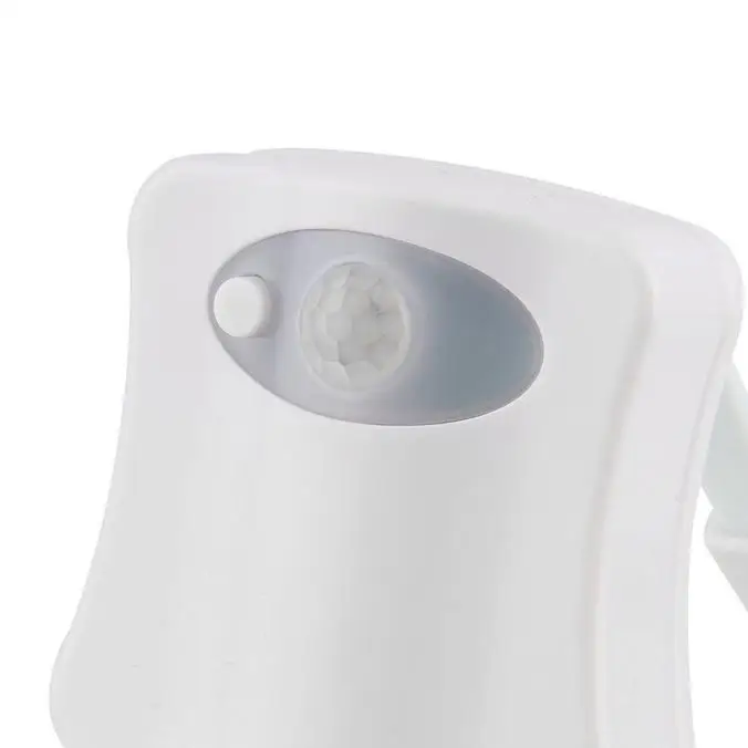 Горячий 1 шт тела зондирования автоматический светодиодный датчик движения Ночной светильник унитаз для ванной комнаты светильник