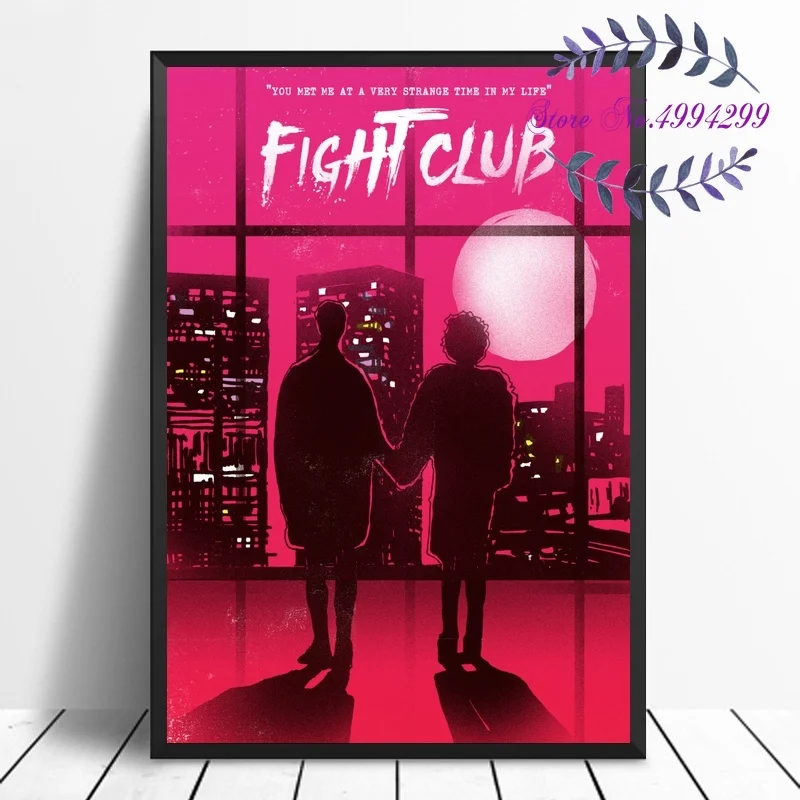 Fight Club Leon Mad Max Movie Art Canvas Poster Print Home Wall Decor No Frame | Дом и сад