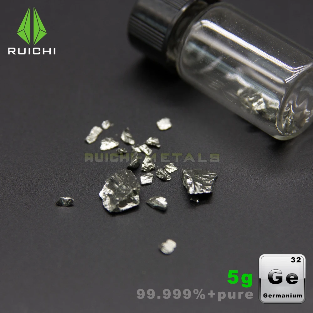 Ge слиток для коллекции Element 99.999% чистый германиевый металл высокая чистота