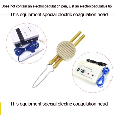 Не содержит электрокоагуляционную ручку, просто электрокоагуляционный наконечник, электрическая коагуляция двойного век хирургические инструменты - Цвет: D