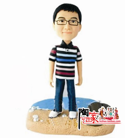 

2019 Brinquedos free Shipping Custom Wedding Gift Birthday Your Polymer Clay Figurines Is A Mini Version of You Based On Photo