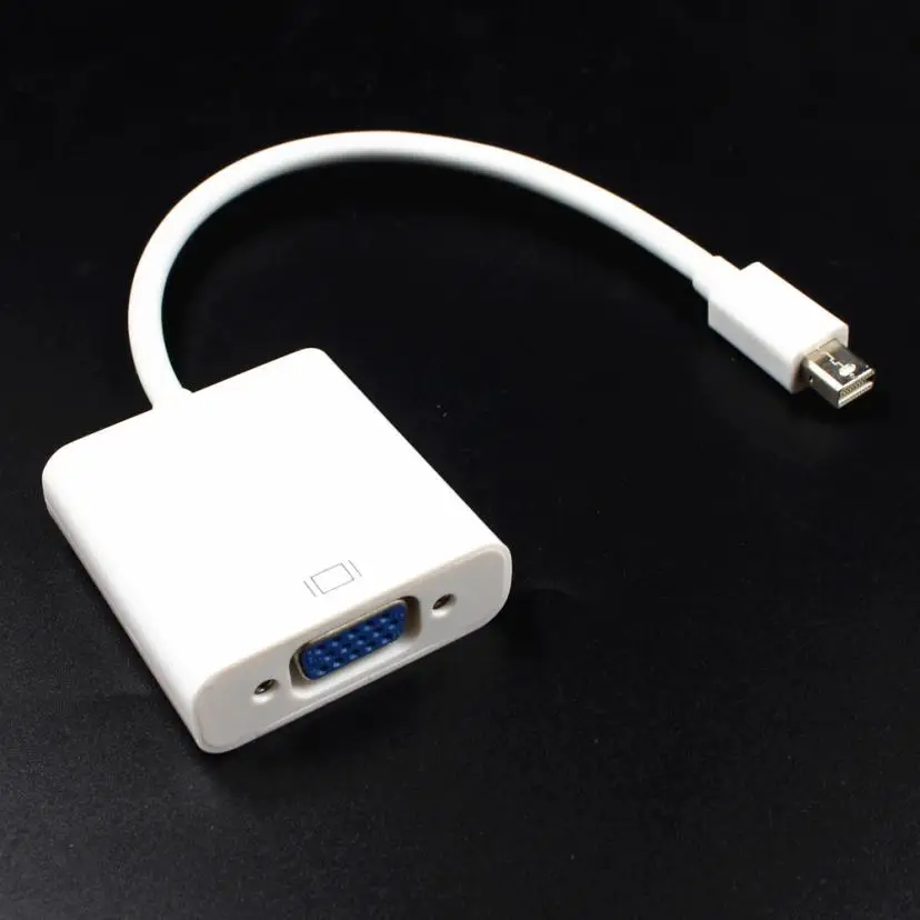 

HIPERDEAL Mini Display Port Mini DP Thunderbolt DisplayPort Para VGA Cable Adapater 1080P Drop Shipping 1J23