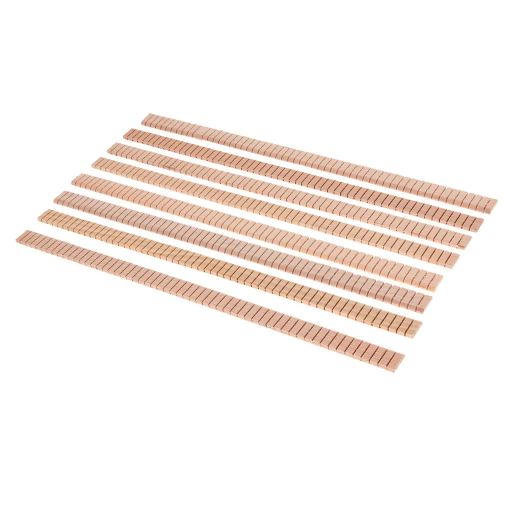 8 Pieces Spruce Guitar Binding Purfling Strip Edge Guitar Trim Inlay Parts