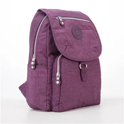 TEGAOTE, маленький рюкзак для девочек-подростков, Mochila Feminina, женские рюкзаки, Женский Одноцветный нейлоновый Повседневный Рюкзак Для Путешествий, Sac A Dos - Цвет: Color 14