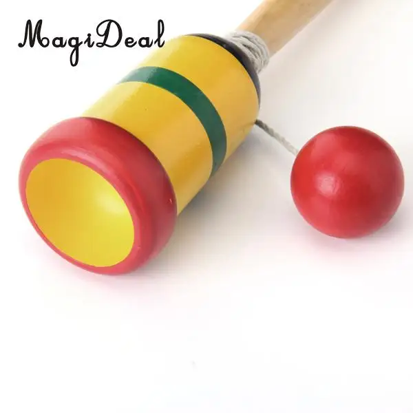 MagiDeal 1Pc Traditional Japanese Wooden Toy Kendama Cup and Ball for Children Kids Adult Toy