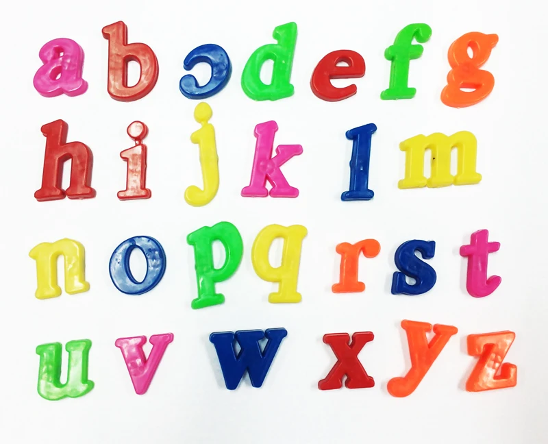 lowercase alphabet magnets