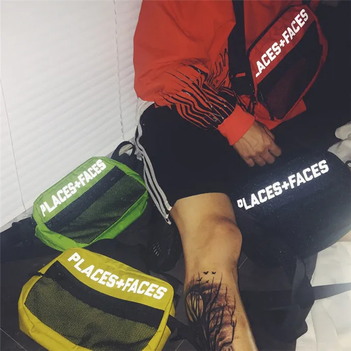 Reflection PLACES+ FACES Waist Packs New Better Quality Men Women PLACES+ FACES Bag 4 Colors Canvas Bags