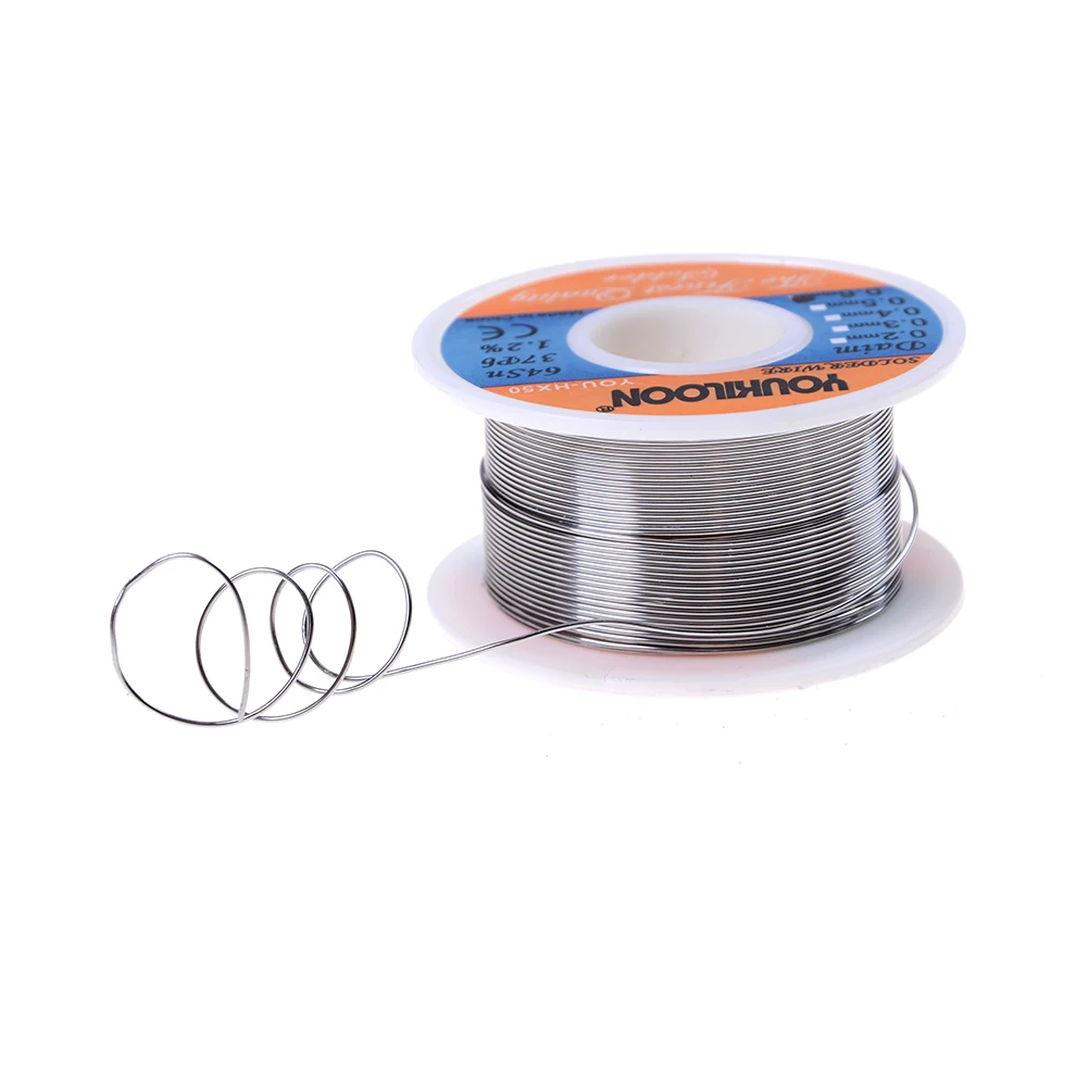 

Sale 1 Roll 0.6mm New Tin Lead Tin Wire Melt Rosin Core Solder Soldering Wire Roll
