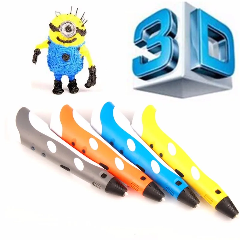 2016 First Generation 3d Pen with 100 250V 2A Adapter Bestselling 3d Pen with Free 1