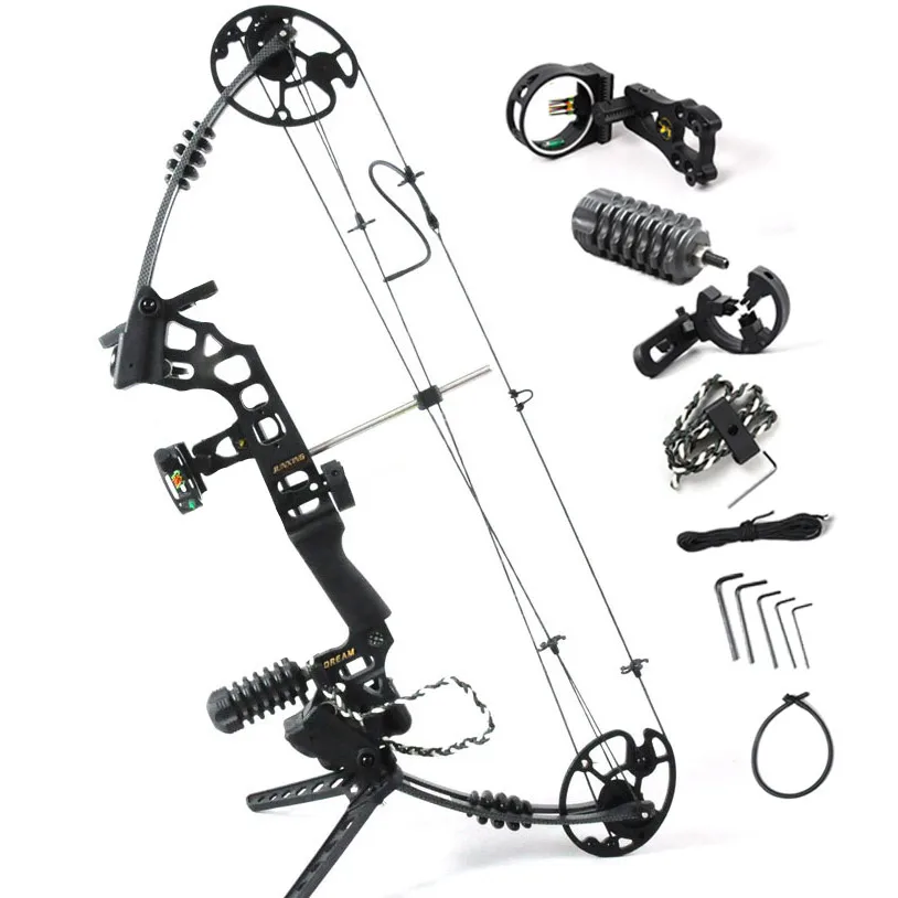 

Junxing Archery Hunting M120 Black Dream Hunting and Fishing Compound Bow