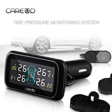 Brand CAREUD Profession Auto Tire Pressure Alarm Sensor 4 Internal Sensors Tire Pressure Monitoring System TPMS Diagnostic Tool