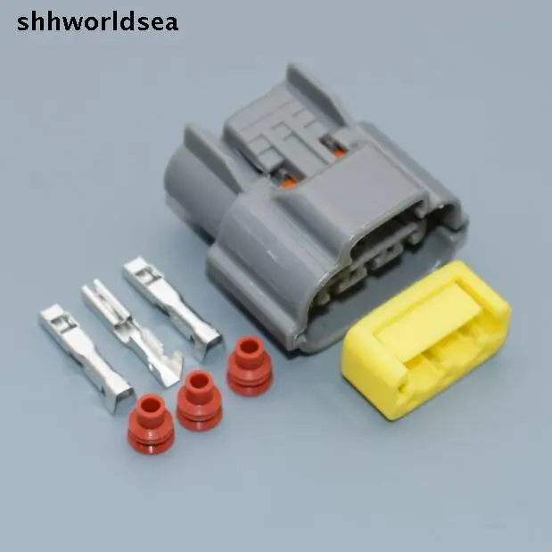 Shhworldsea 10 комплектов 3pin катушка зажигания коннектор штекер жгуты клипсы чехол для