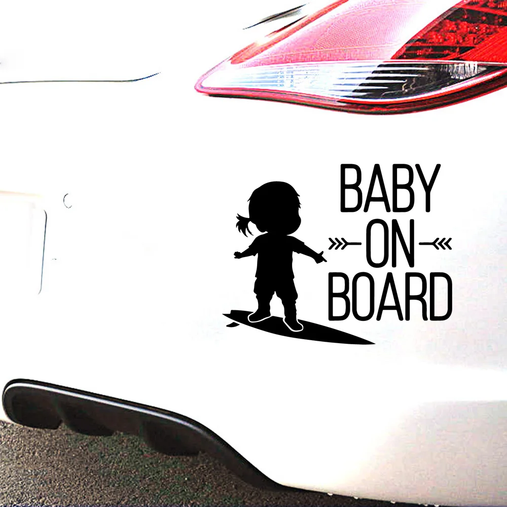 

Cute Baby On Board Car Stickers And Decals Wrap Vinyl Auto Decals Art Cars Quotes Windows Decor Rear Windshield Modern