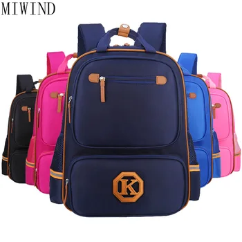 

MIWIND 2017 Children School Bags Children Backpack In Primary School Mochila Escolar for Girls Boys Waterproof Backpacks TFZ736