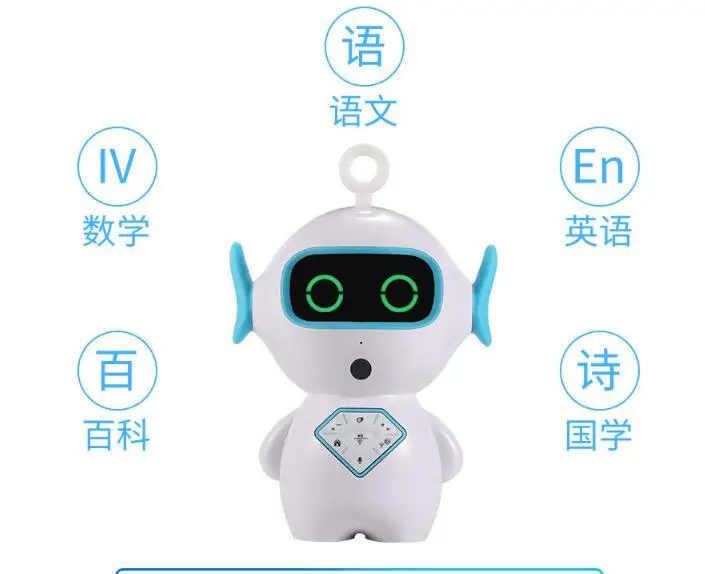 Intelligent early education robot. Children's educational toys. wifi story machine voice dialogue AI companion learning machine