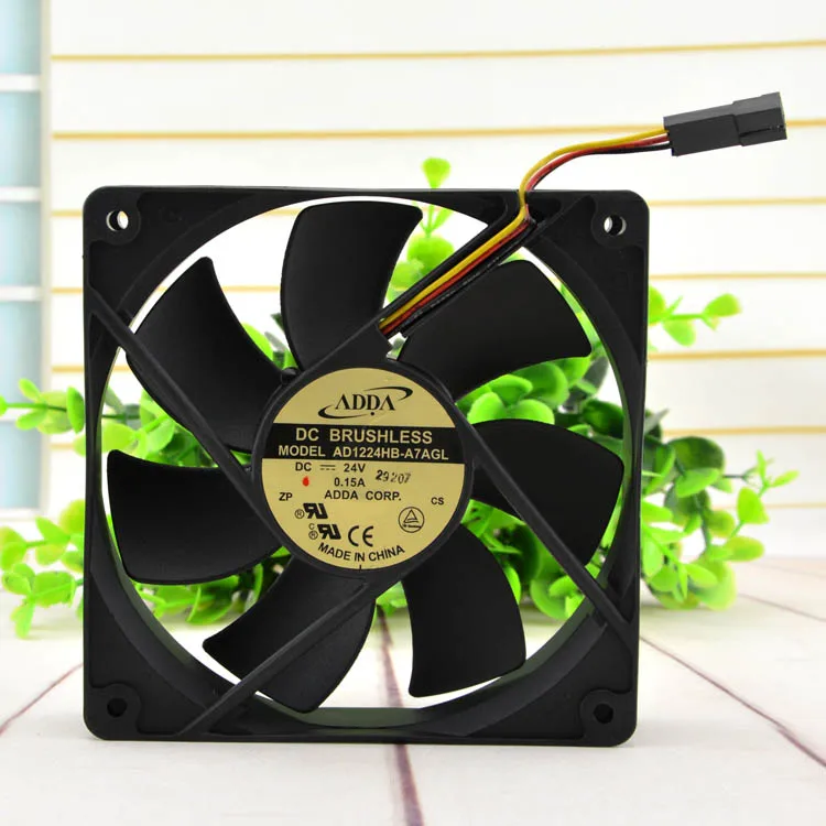 

New original AD1224HB-A7AGL 12CM 12025 24V 0.15A inverter