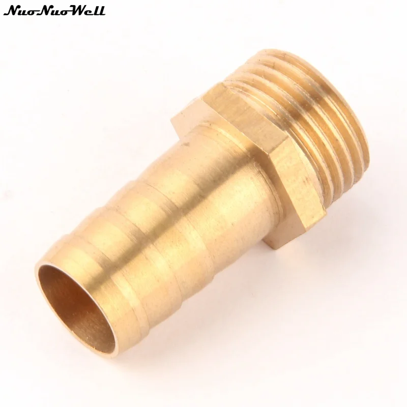 G 1 2 Male Thread To 16mm Barbed Copper Connector 100 Brass