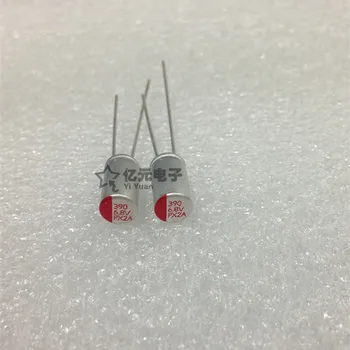 

100% 100PCS New 6.8v390uf 5X9MM 390UF 6.8V 5*9 Solid straight capacitor