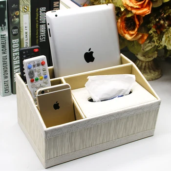 

Creative Home Tissue Box Box Tray Simple Multi-function Desktop Remote Control Storage Box Living Room Coffee Table 3DZJy06