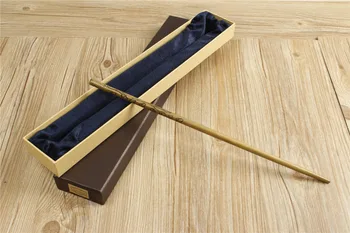 

New With Iron Core New Quality Deluxe COS Luna Lovegood HP Magical Wands with Gift Box Packing Free Train Ticket