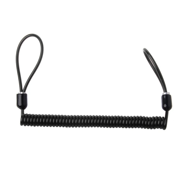 150cm Motorcycle Security Alarm Disc Lock Spring Reminder Cable Bike Scooter GN