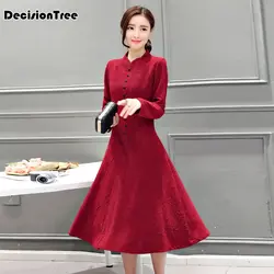 Новинка 2019 года Ретро Китайская традиционная для женщин Хлопок broadcloth китайский женский халат с изгибами женский без рукавов с принтом