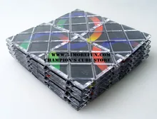 Ling ao Magic 20panels Black Learning Educational Cubo magico Toys