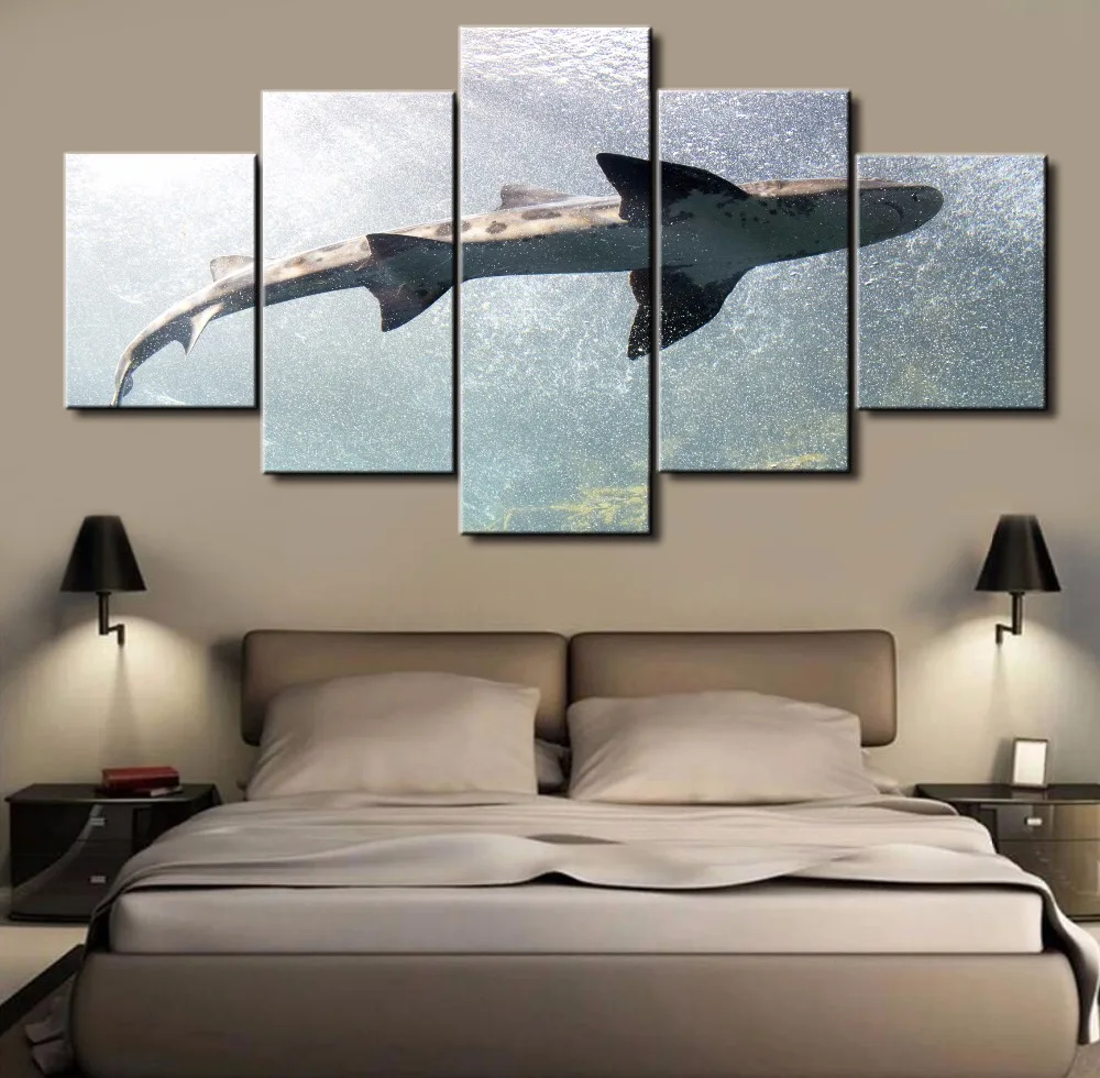 5 Pieces Canvas Painting Office Home Decoration For Living Room Modern Wall Art HD Print Painting On Canvas framed