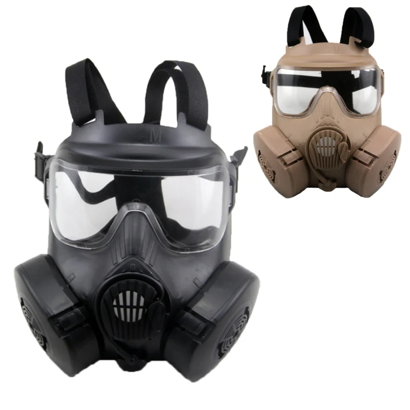 

Paintball Tactical Airsoft Game Face Protection Safety Mask Guard M50 Gas Mask