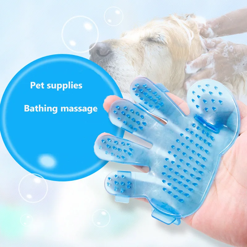 Pet hair glove Comb Pet Dog Cat Grooming Cleaning Glove Deshedding