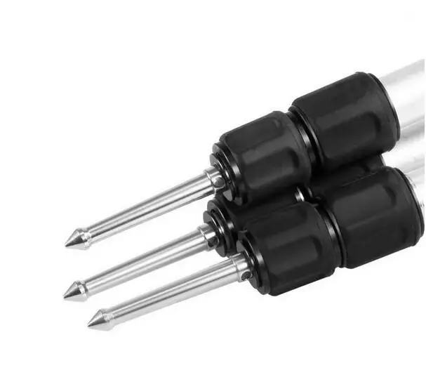 3pc/lot Meking Stainless Steel Spike Foot 3/8" Threaded For RRS Gitzo Benro Tripod Monopod Fotografia Photo Studio camera tripod