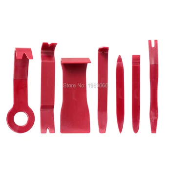 

7Pcs Auto Car Radio Panel Interior Door Clip Panel Pry Tool Trim Dashboard Removal Opening Tool Set Diy Car Repair Tool Pry Kit
