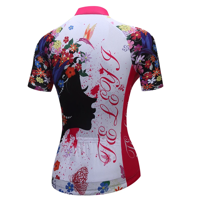 Weimostar Для женщин MTB с коротким рукавом Костюмы Велоспорт Джерси футболка спортивная одежда для велоспорта Одежда Размеры S-5XL