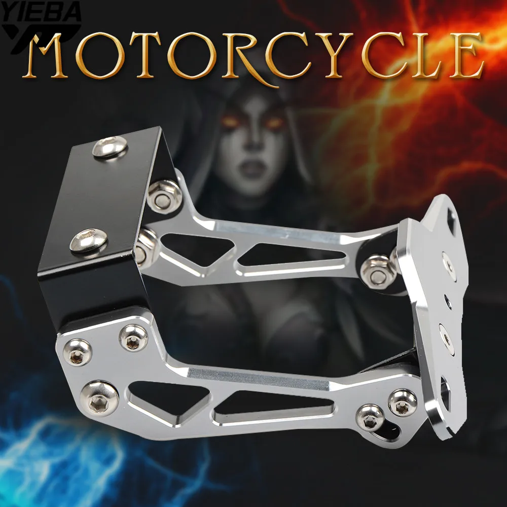 

Motorcycle License Plate Bracket Licence Plate Holder For YAMAHA V-MAX VMAX XMAX X-MAX FAZER600 SUZUKI HAYABUSA/GSXR1300 B-KING