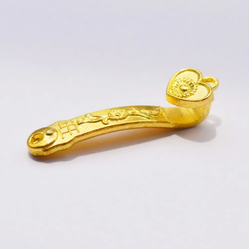 

Free Shipping Gold Chinese Ruyi Clouds Charms Pendants DIY 100 pcs/lot