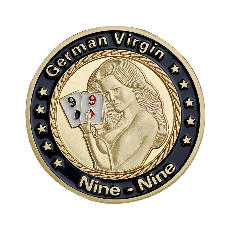 

Poker Dealer Button Card Guard Press Casino Accessory Card Protector Metal Code Poker Chips Dealer 40*3mm