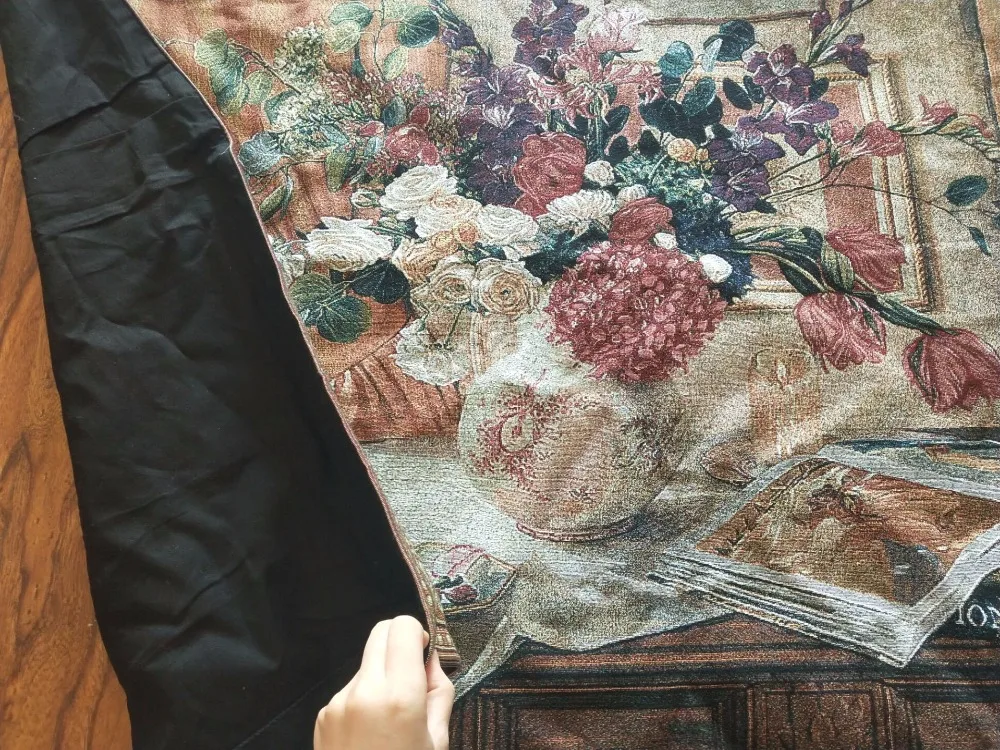100*140 Aubusson wall hanging tapestry antique furnitur medieval mural living room wall picture rose still life home fabric 100*140 Aubusson wall hanging tapestry antique furnitur medieval mural living room wall picture rose still life home fabric