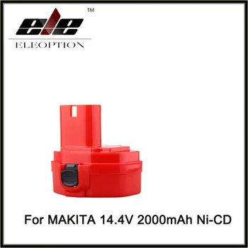 

Eleoption 2000mAh 14.4 Volt 14V Rechargeable Power Tool Battery for Makita 1420 1422 192600-1 193985-8 Cordless