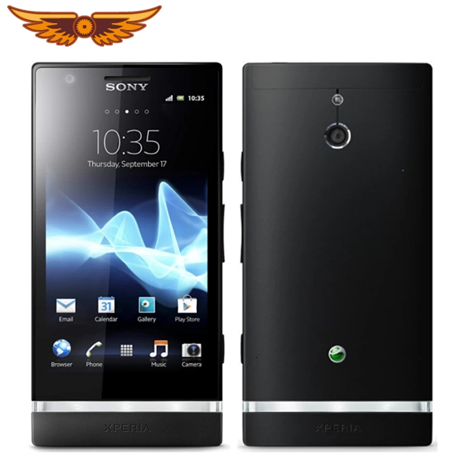 Оригинальный разблокирована sony Xperia P LT22i Dual Core 4 0 дюйма 1 ГБ Оперативная память 16 Гб