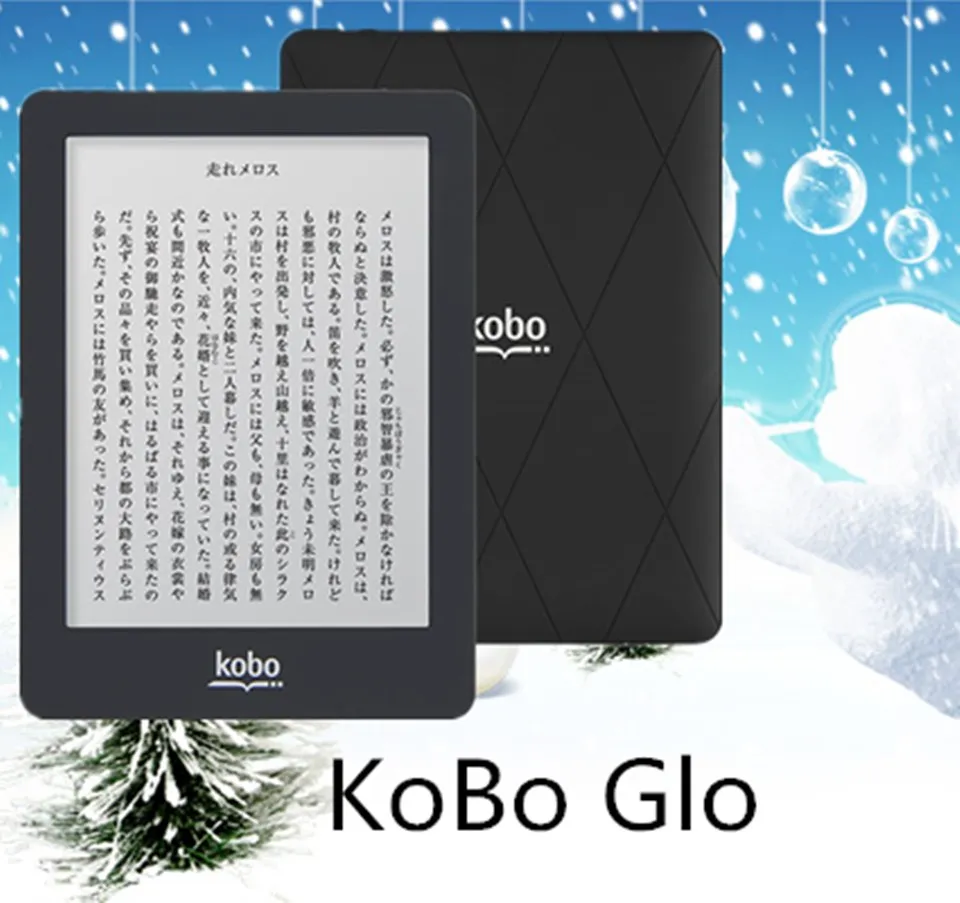 Kobo Glo/Kobo Glo HD N613 E ink 6 Inci 1024X768 2GB Lampu Depan WiFi E