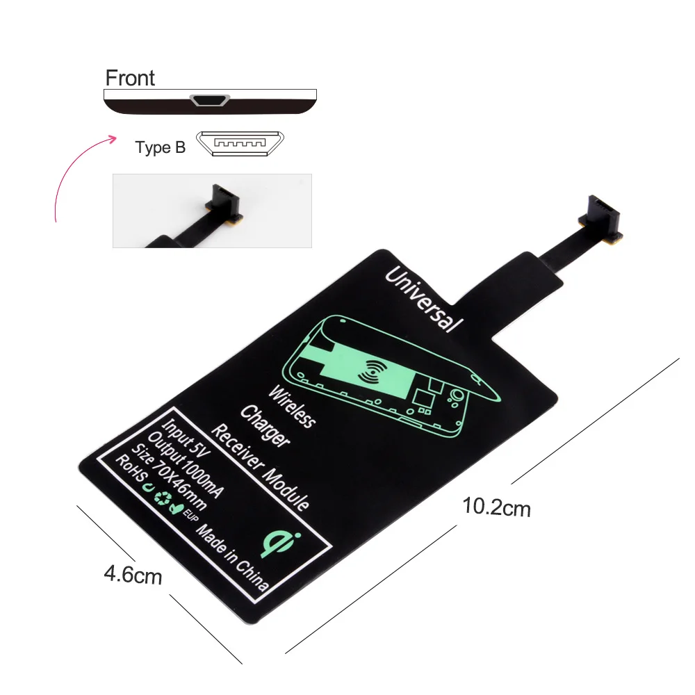 Мини светодиодный Умный Магнитный провод Qi Беспроводное зарядное устройство для iPhone 8 X samsung S9 S8 Plus S7 S6 Edge мобильный телефон UFO быстрое зарядное устройство Pad