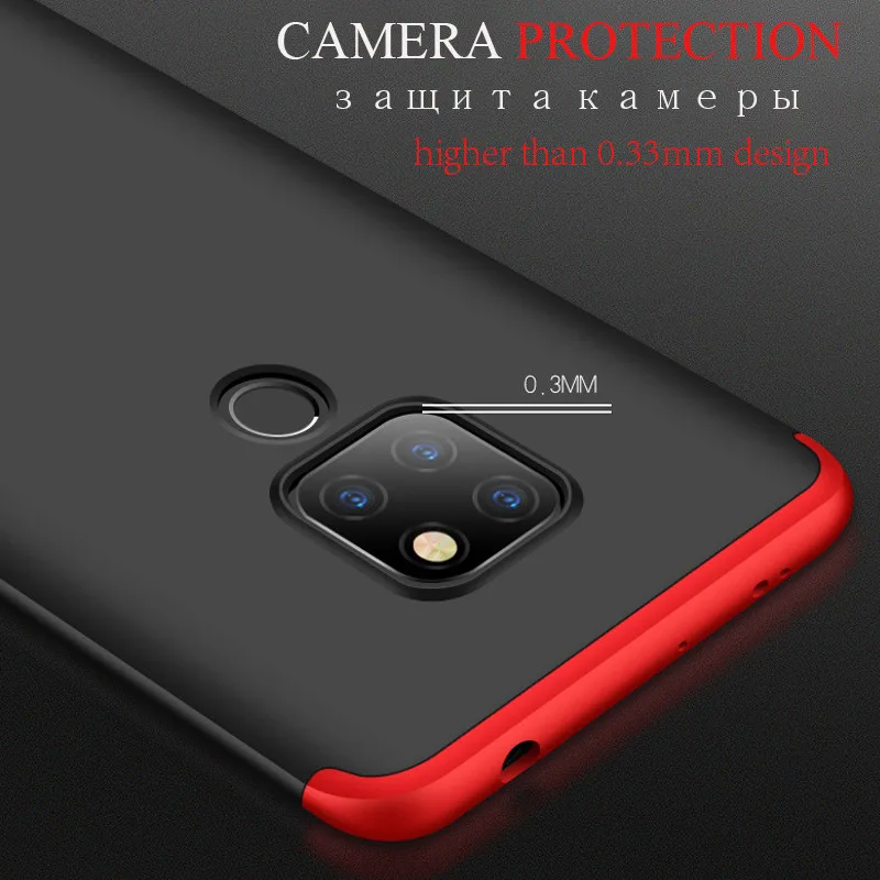 Защитный чехол 3 в 1 для Huawei P20 lite pro Mate 20 20X защитный из закаленного стекла Honor 8X 10 9