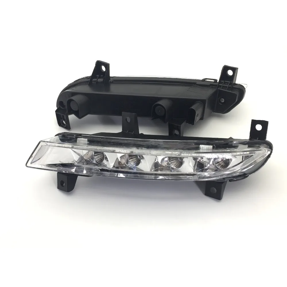 Автомобильный светодиодный LED DRL лампы для Skoda Octavia RS A5 2009 2010 2011 2012 2013 провода белый